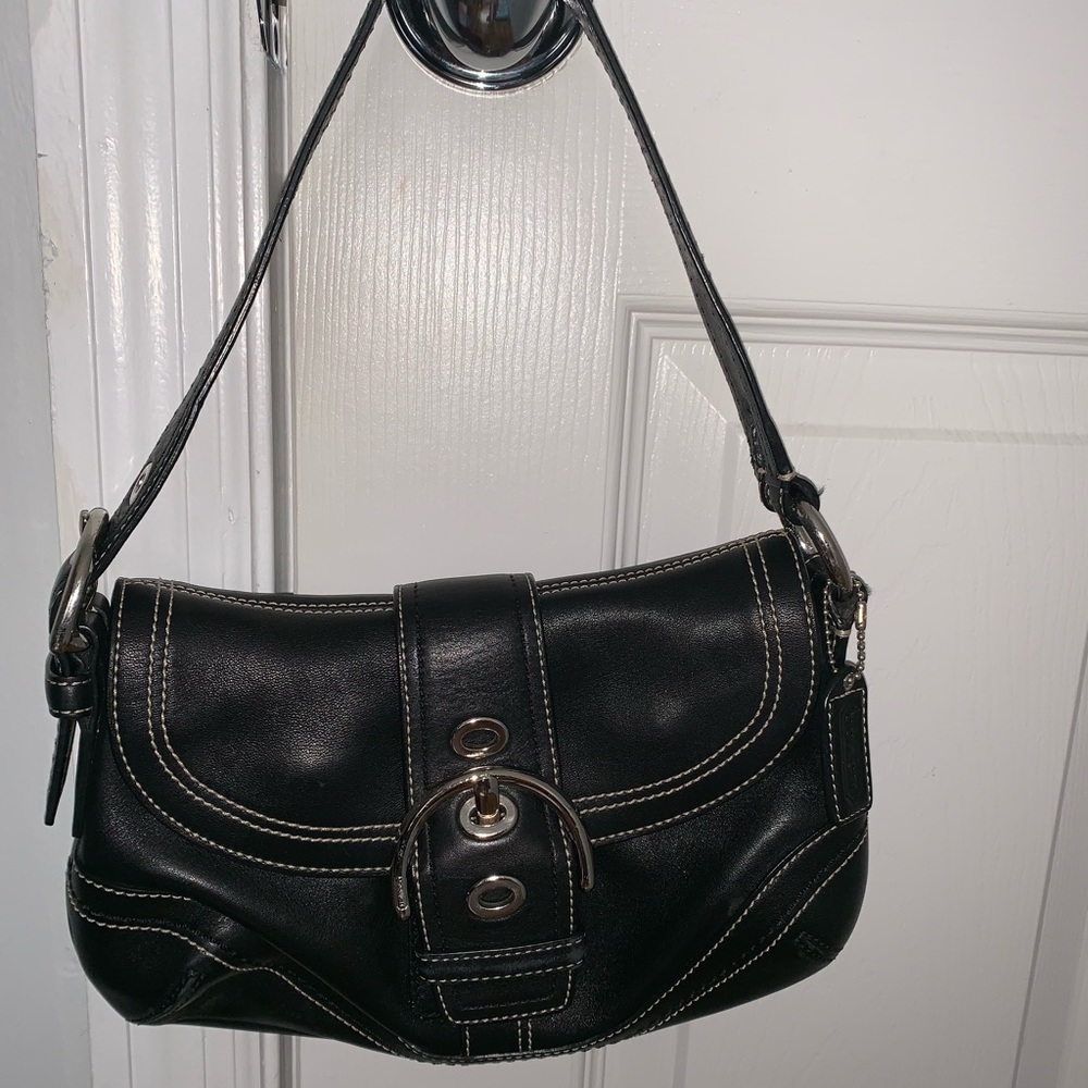 Coach leather hobo